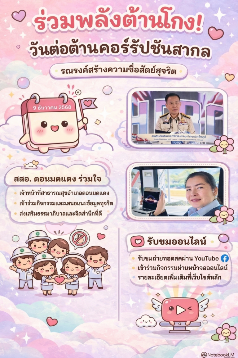 กิจกรรมวันต่อต้านคอร์รัปชันสากล